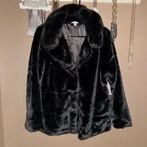 NWT Faux Fur Jacket
